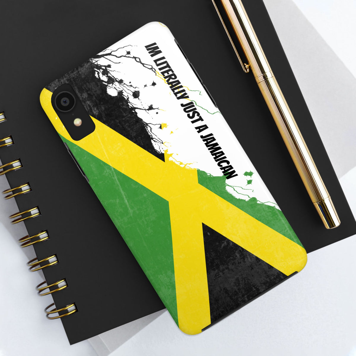 Jamaican Pride Tough Phone Case - Durable Protection for Island Lovers