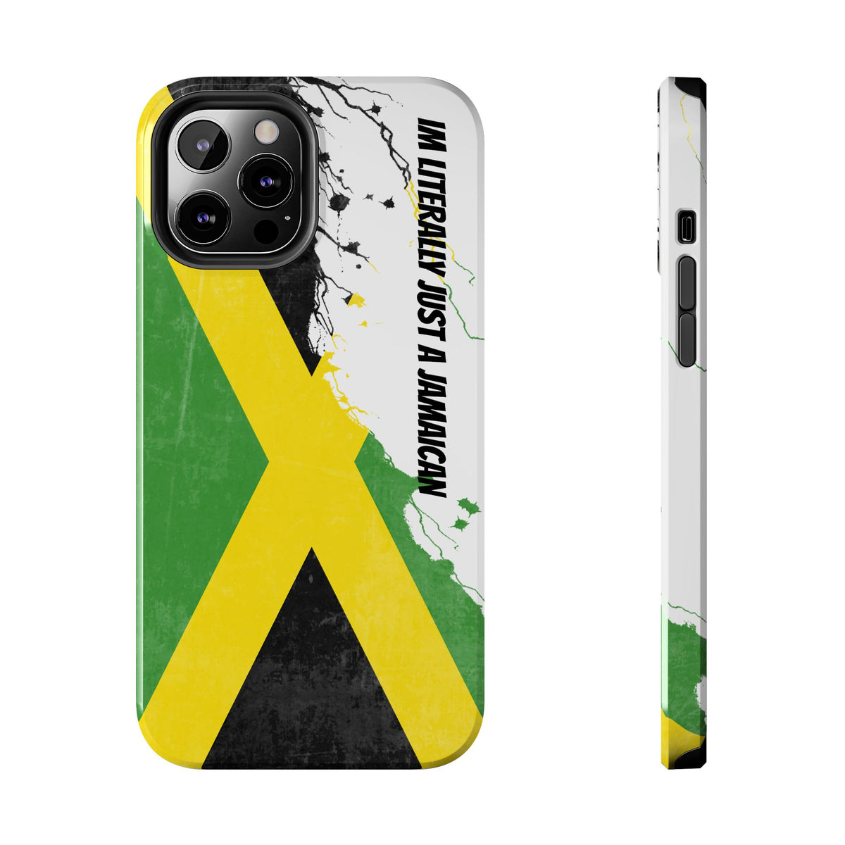 Jamaican Pride Tough Phone Case - Durable Protection for Island Lovers