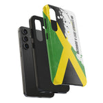 Jamaican Pride Tough Phone Case - Durable Protection for Island Lovers