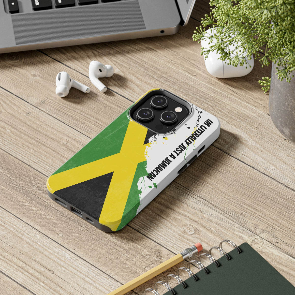 Jamaican Pride Tough Phone Case - Durable Protection for Island Lovers
