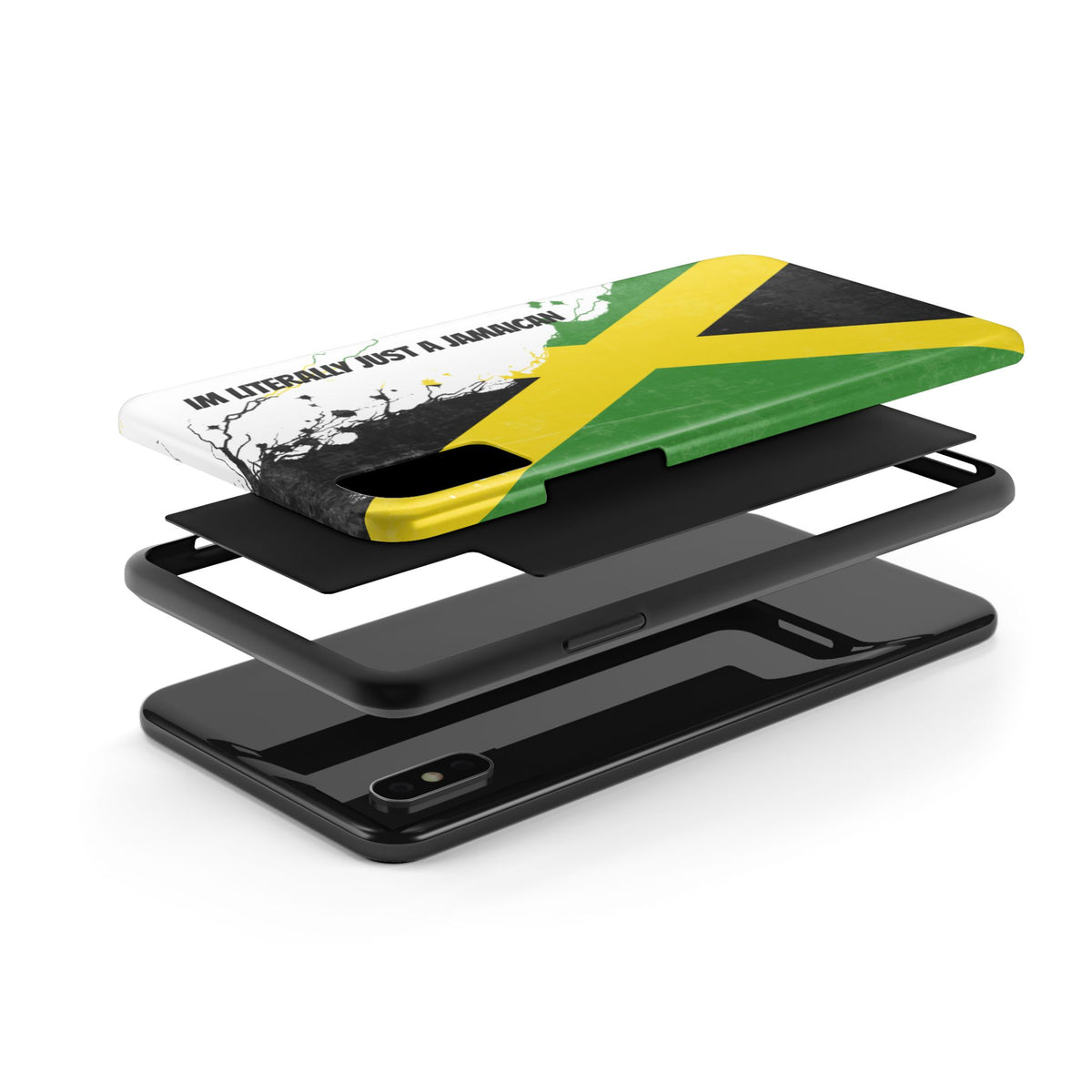 Jamaican Pride Tough Phone Case - Durable Protection for Island Lovers