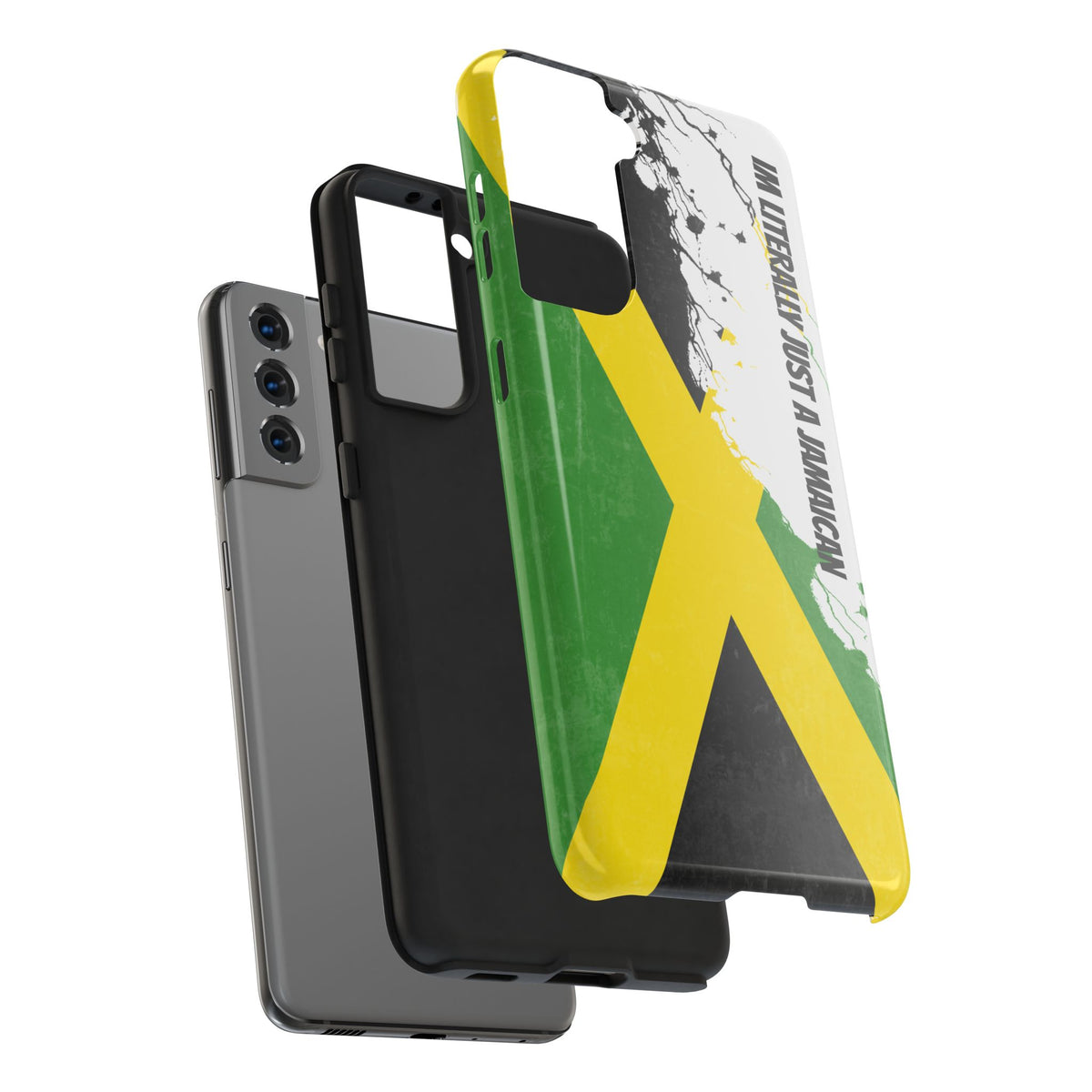 Jamaican Pride Tough Phone Case - Durable Protection for Island Lovers