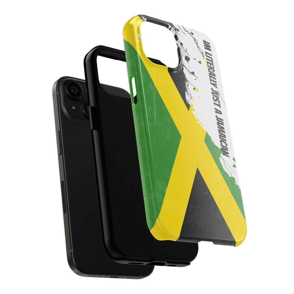 Jamaican Pride Tough Phone Case - Durable Protection for Island Lovers
