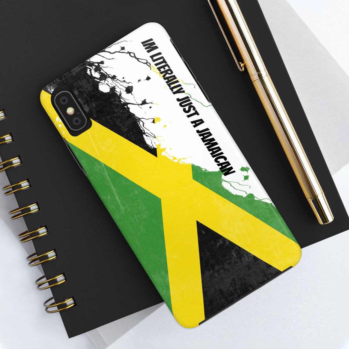 Jamaican Pride Tough Phone Case - Durable Protection for Island Lovers