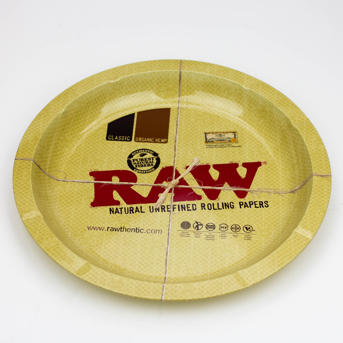 RAW Round Metal Rolling Tray