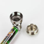 3" Rasta man Metal Pipe with screen display box ( 255F )