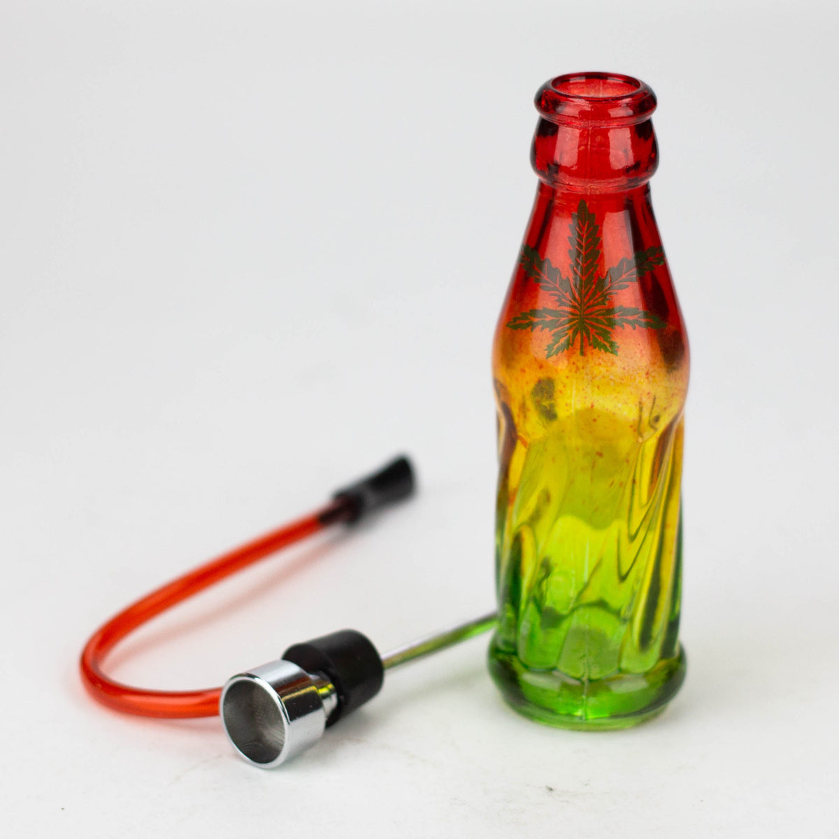 5" rasta mini glass water pipe display of 12