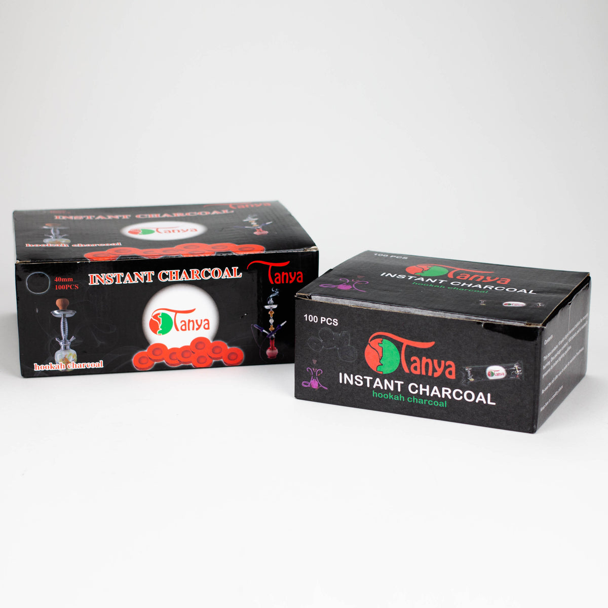 Tanya | Instant Hookah Coals (100 Pieces) Box