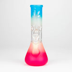 8" Rastafarian Single Dome Percolator Ice Bong