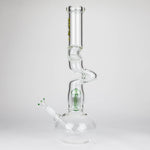 Kush | Bong de vidrio Zig-Zag Rasta 420 de 17"