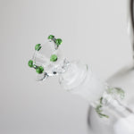 Kush | Bong de vidrio Zig-Zag Rasta 420 de 17"