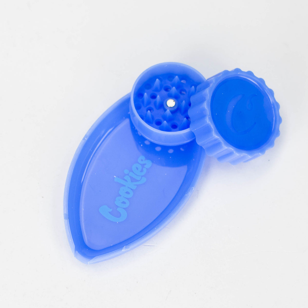 Broyeur à tabac en plastique de 2 pouces avec plateau