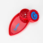 Broyeur à tabac en plastique de 2 pouces avec plateau