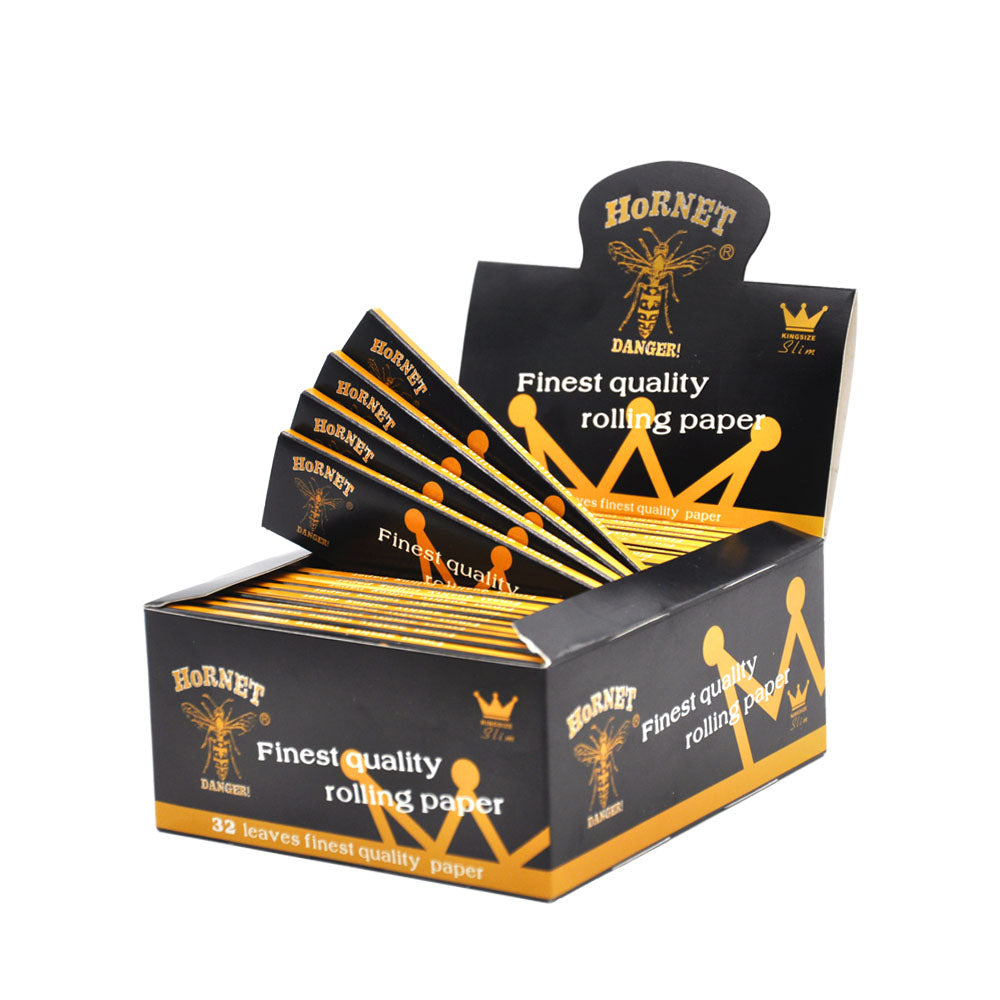 Hornet | Black Natural Gum King Size Rolling Paper