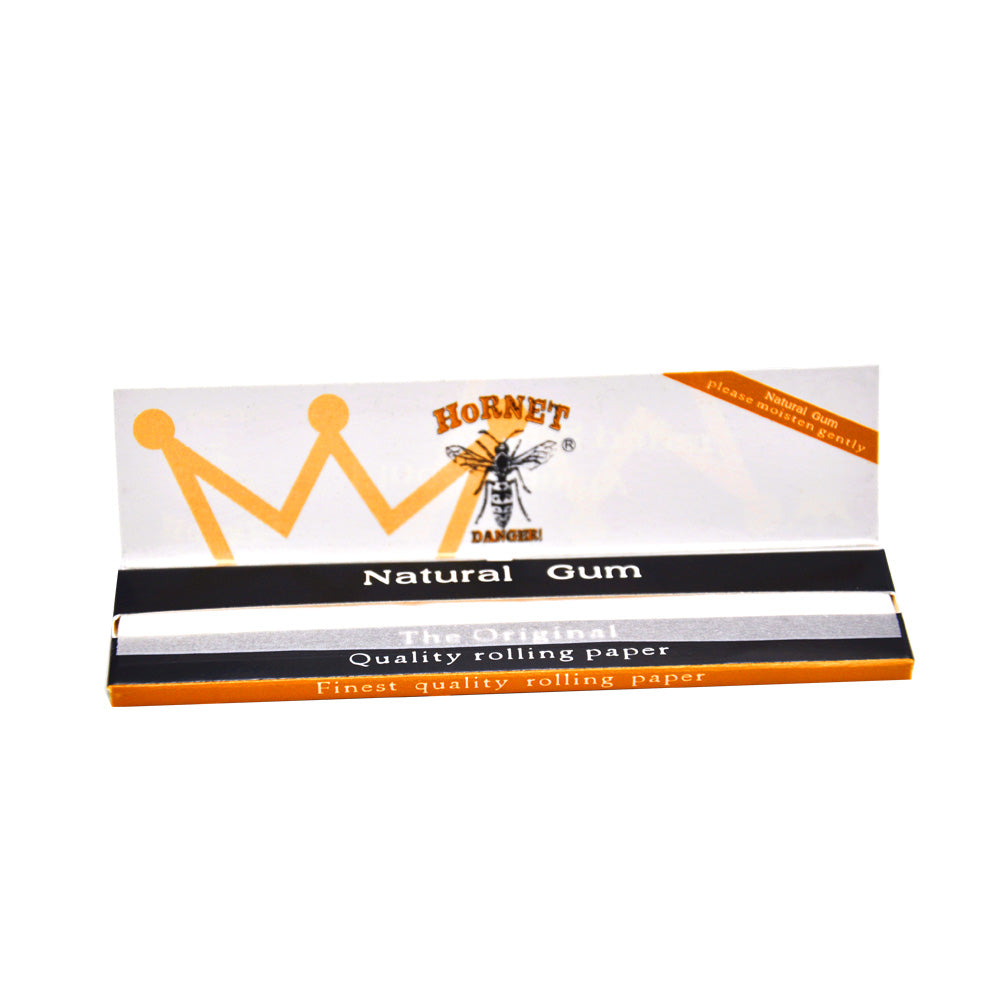 Hornet | Black Natural Gum King Size Rolling Paper