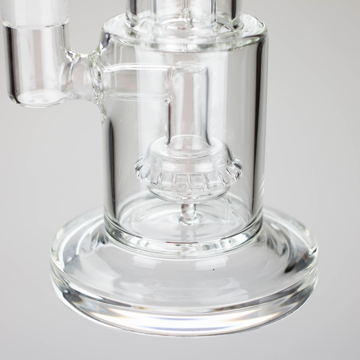 Tech Tubes | 14" Circ Cannon Clear Glass Bong