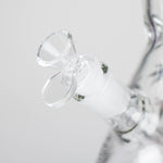 Karma | 14" Leaf Beaker Glow in the dark Glass Bong