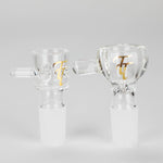 Tech Tubes | 14" Circ Cannon Clear Glass Bong