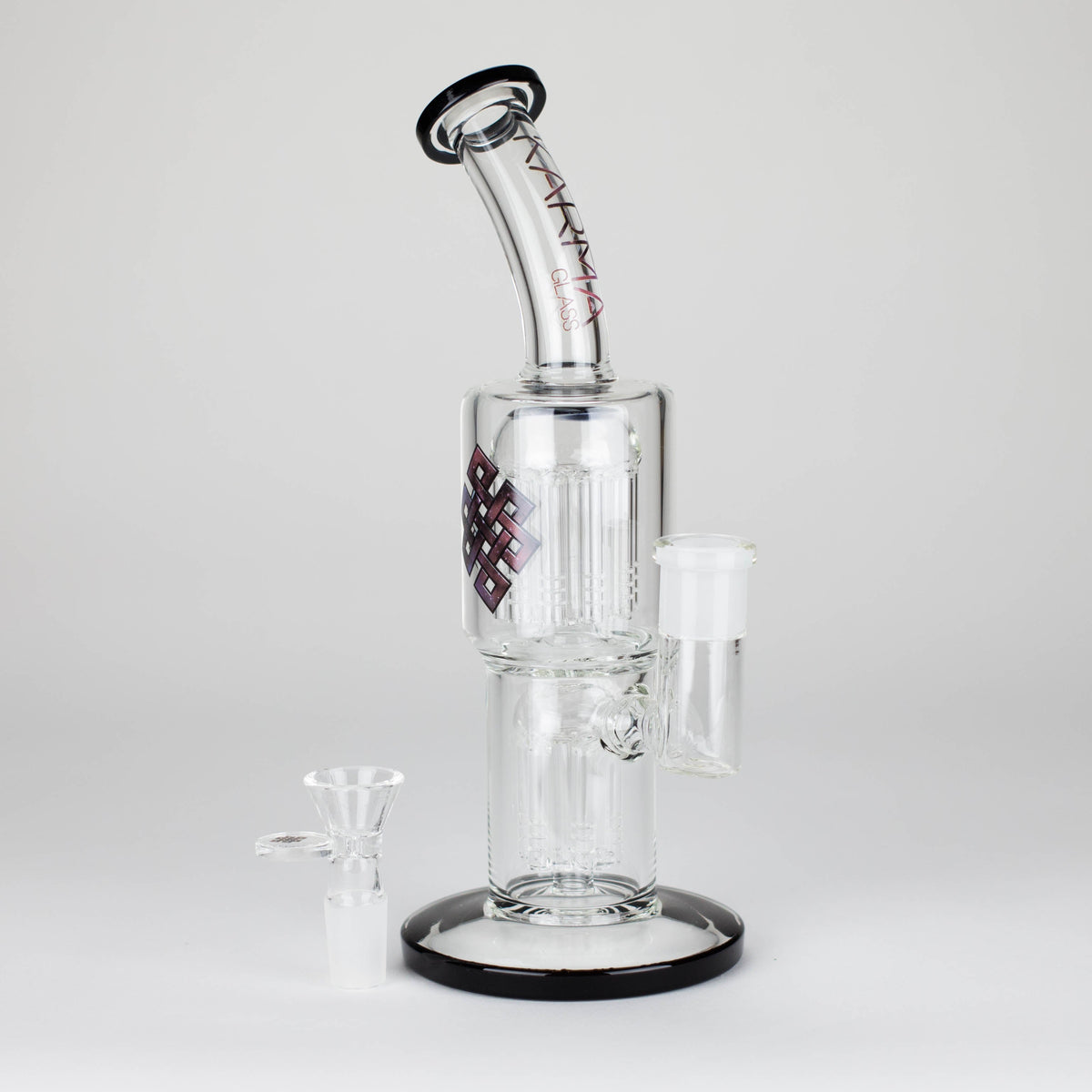 Karma | Glass Bong 11" Double Tree Bend