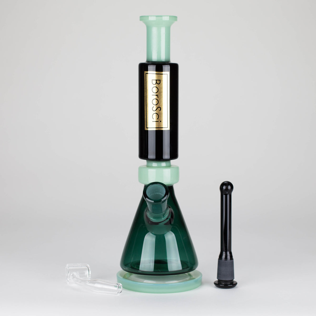 BoroSci | 10" Retro Mini Beaker with Banger Glass Rig