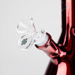 Karma | Bong de vidrio de 23 cm, vaso metálico