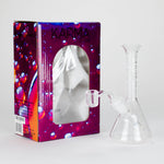 Karma | 7" Sandblasted Beaker Glass Dab Rig