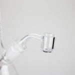 Karma | 7" Sandblasted Beaker Glass Dab Rig