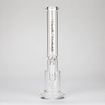 Tech Tubes | 14" Circ Cannon Clear Glass Bong