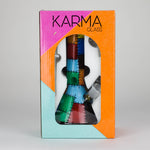 Karma | 9" Beaker Stitched Up Design Glass Bong