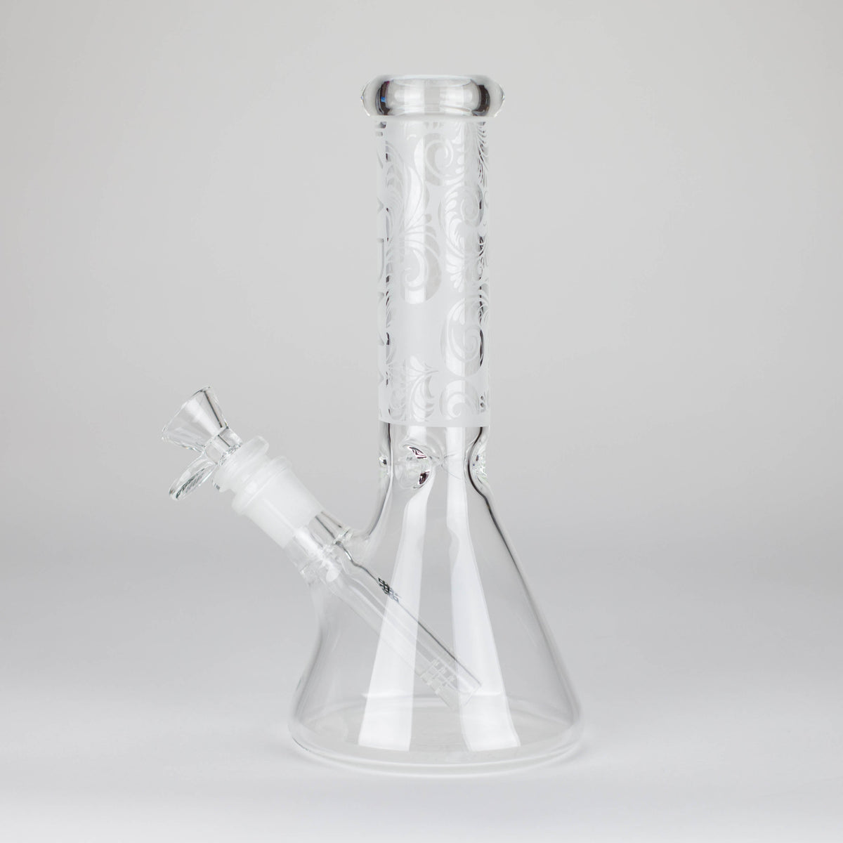 Karma | 9" Beaker Sandblasted Glass Bong