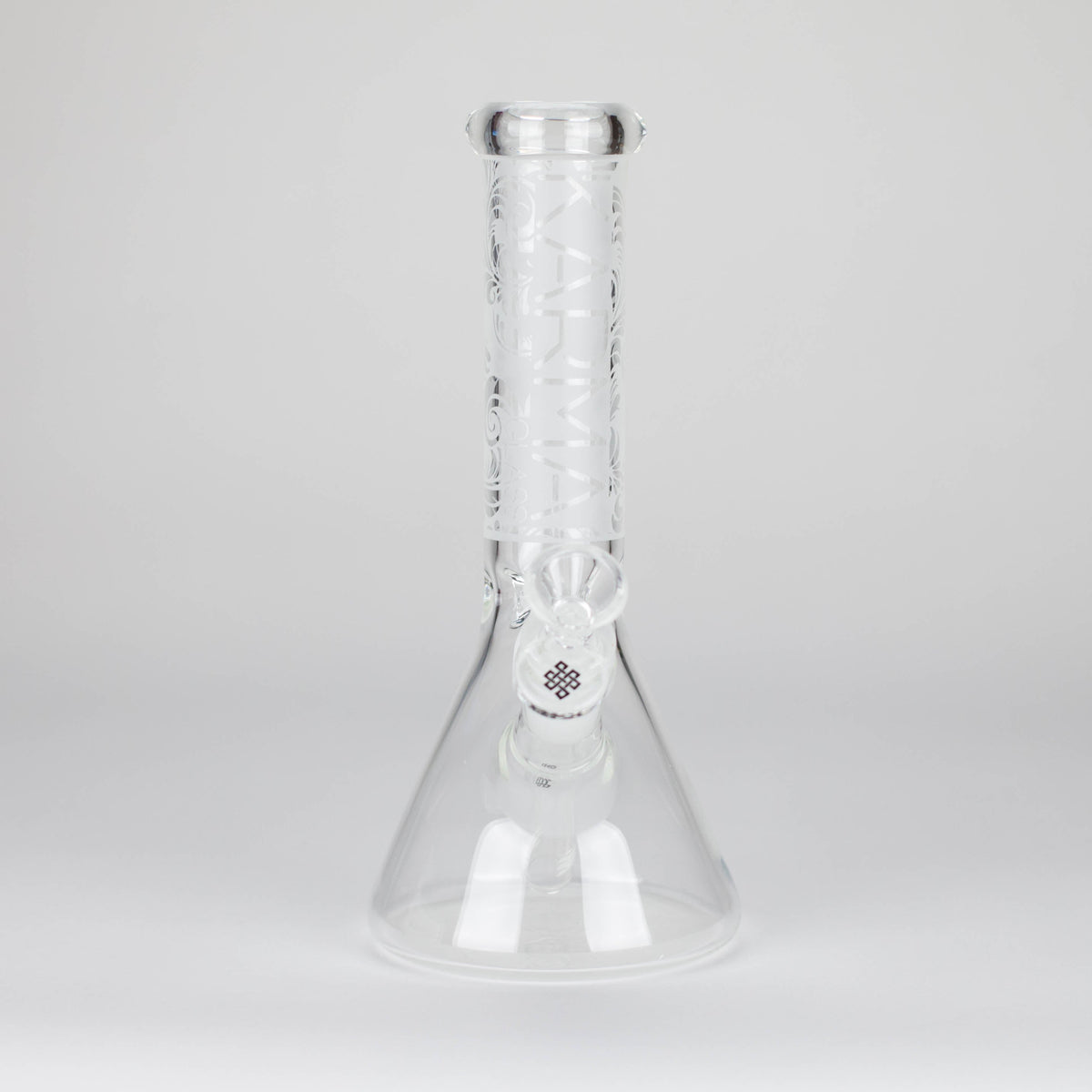 Karma | 9" Beaker Sandblasted Glass Bong