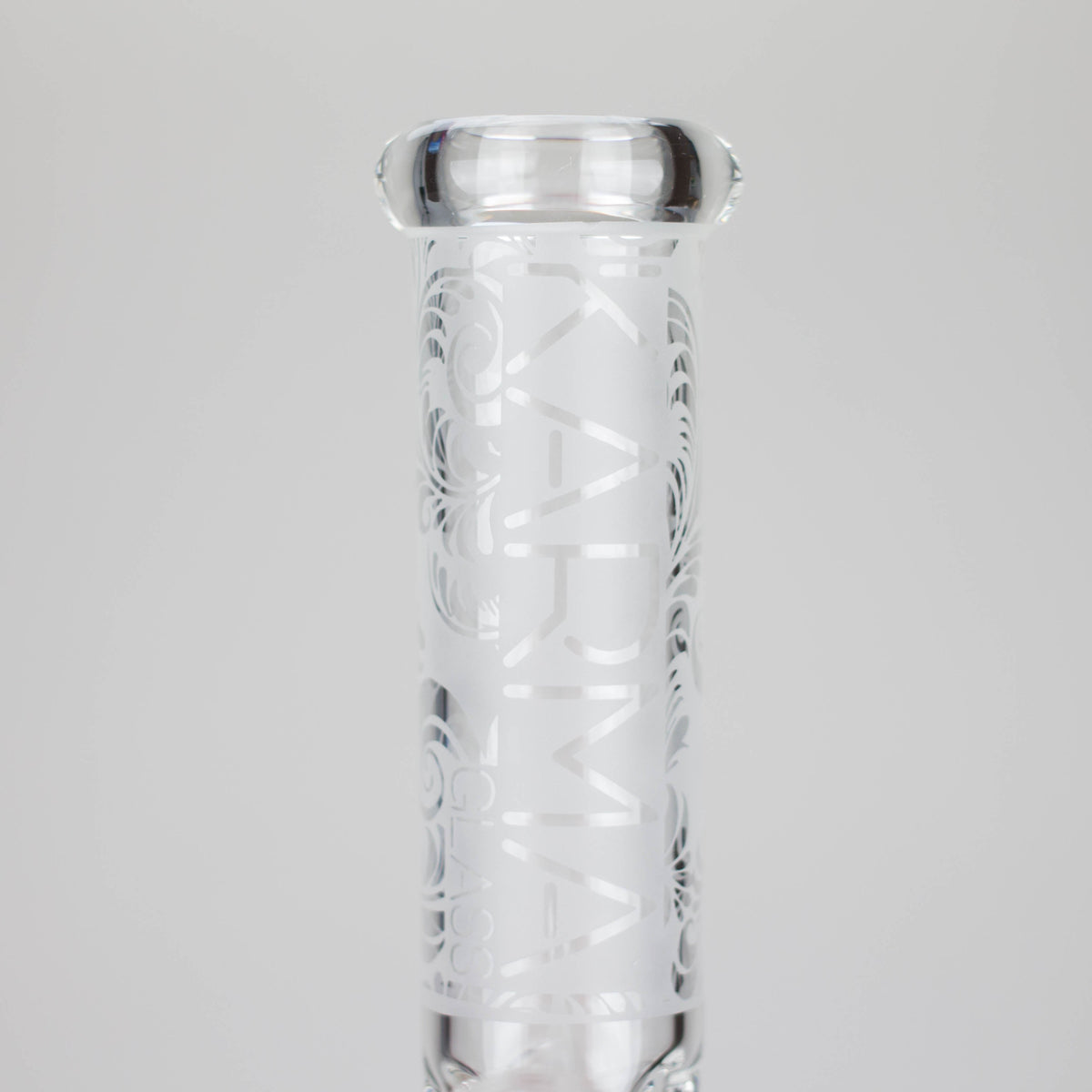Karma | 9" Beaker Sandblasted Glass Bong