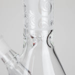 Karma | 9" Beaker Sandblasted Glass Bong