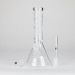 Karma | 9" Beaker Sandblasted Glass Bong