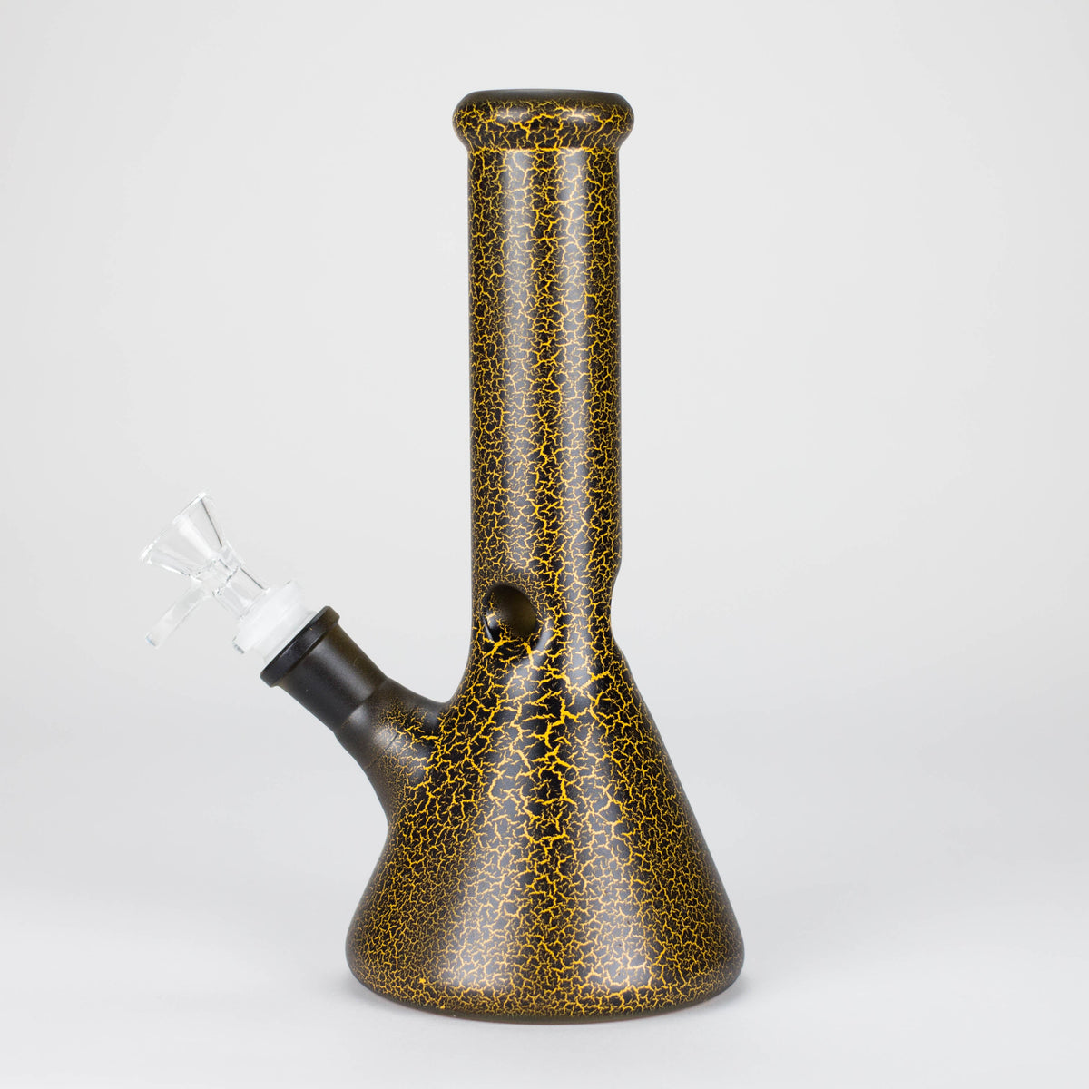 Karma | 9" Beaker Lightning Plated Glass Bong