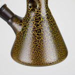 Karma | 9" Beaker Lightning Plated Glass Bong