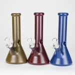 Karma | 9" Beaker Lightning Plated Glass Bong