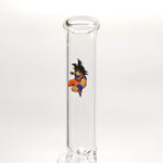 12"44mm Tube 4mm Cartoon Design Beaker Bong