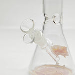 12"44mm Tube 4mm Cartoon Design Beaker Bong