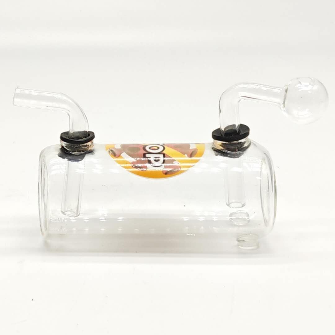 4.5"Tank Design Bubble Bong-Assorted Sticker