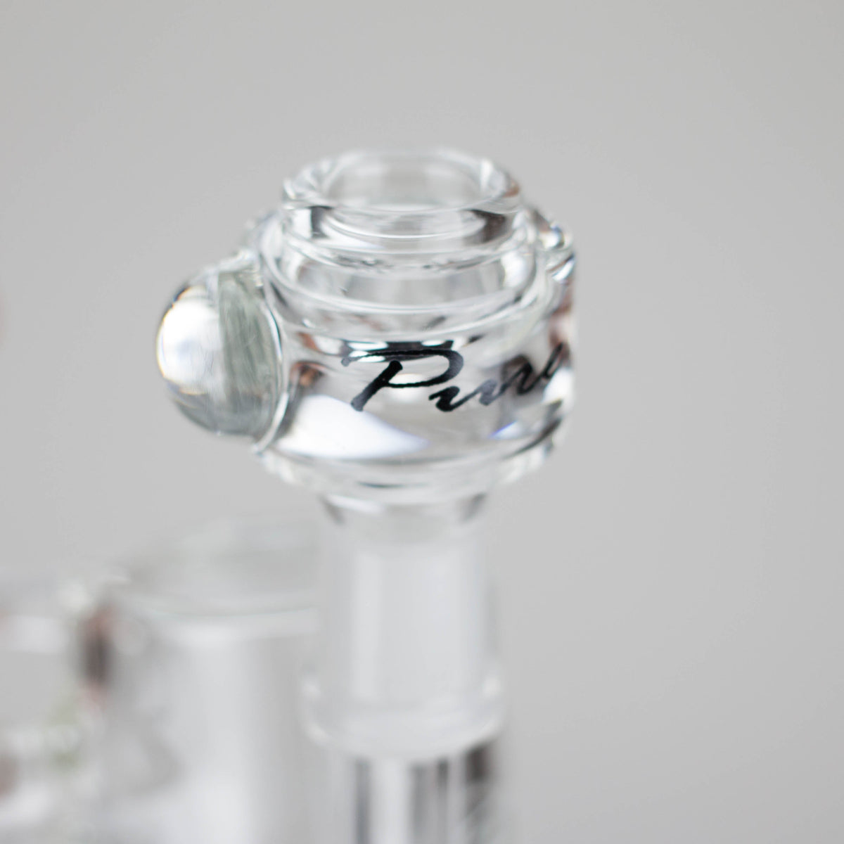 Pure Glass | 5" Magma Ring Perc - Flower and Dab