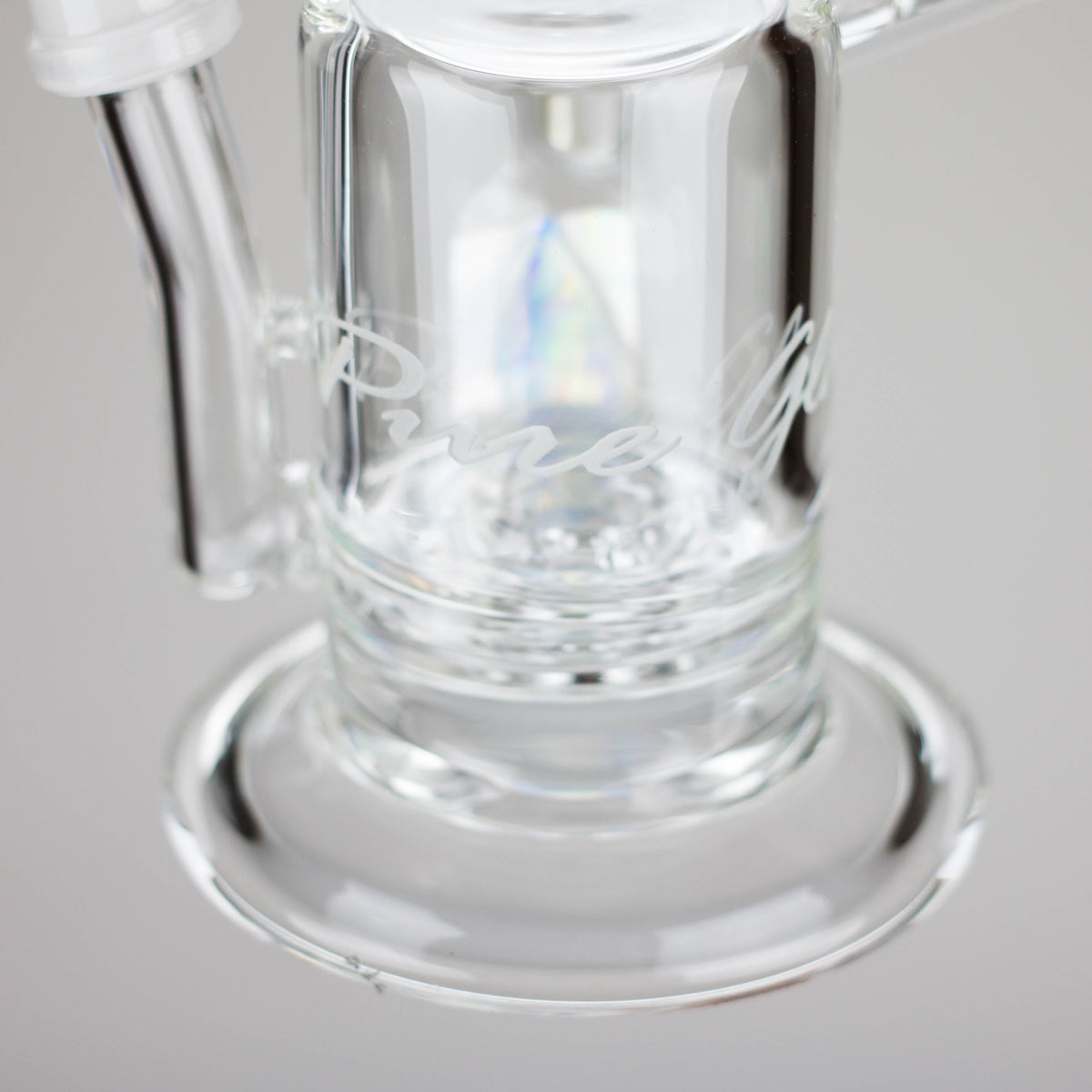 Pure Glass | 5" Magma Ring Perc - Flower and Dab