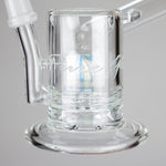 Pure Glass | 5" Magma Ring Perc - Flower and Dab