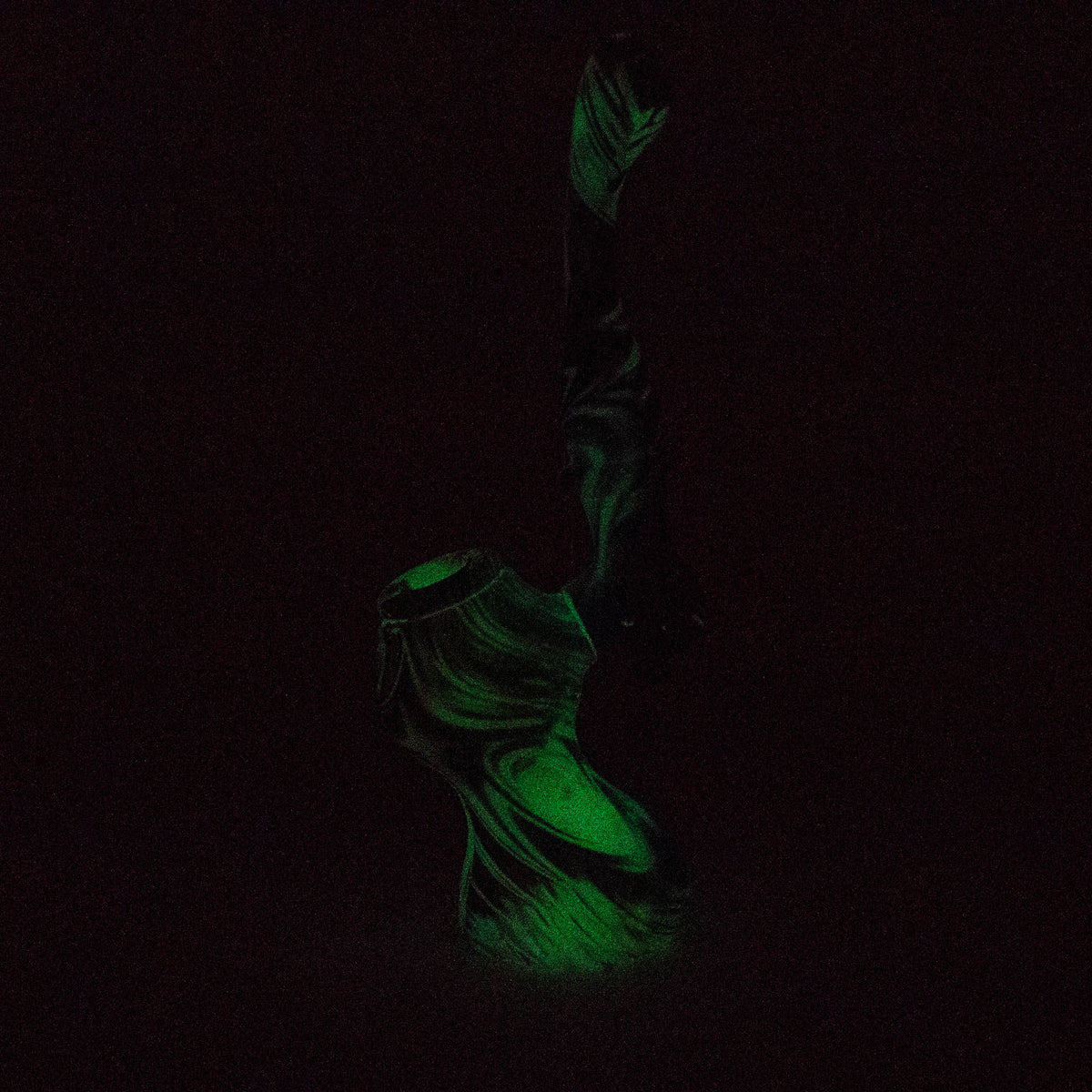 7" Single chamber graphic silicone bubbler-Assorted