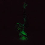 7" Single chamber graphic silicone bubbler-Assorted