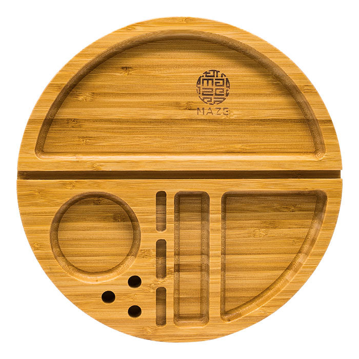 Maze® | Circlet Bamboo 10X10 Rolling Tray