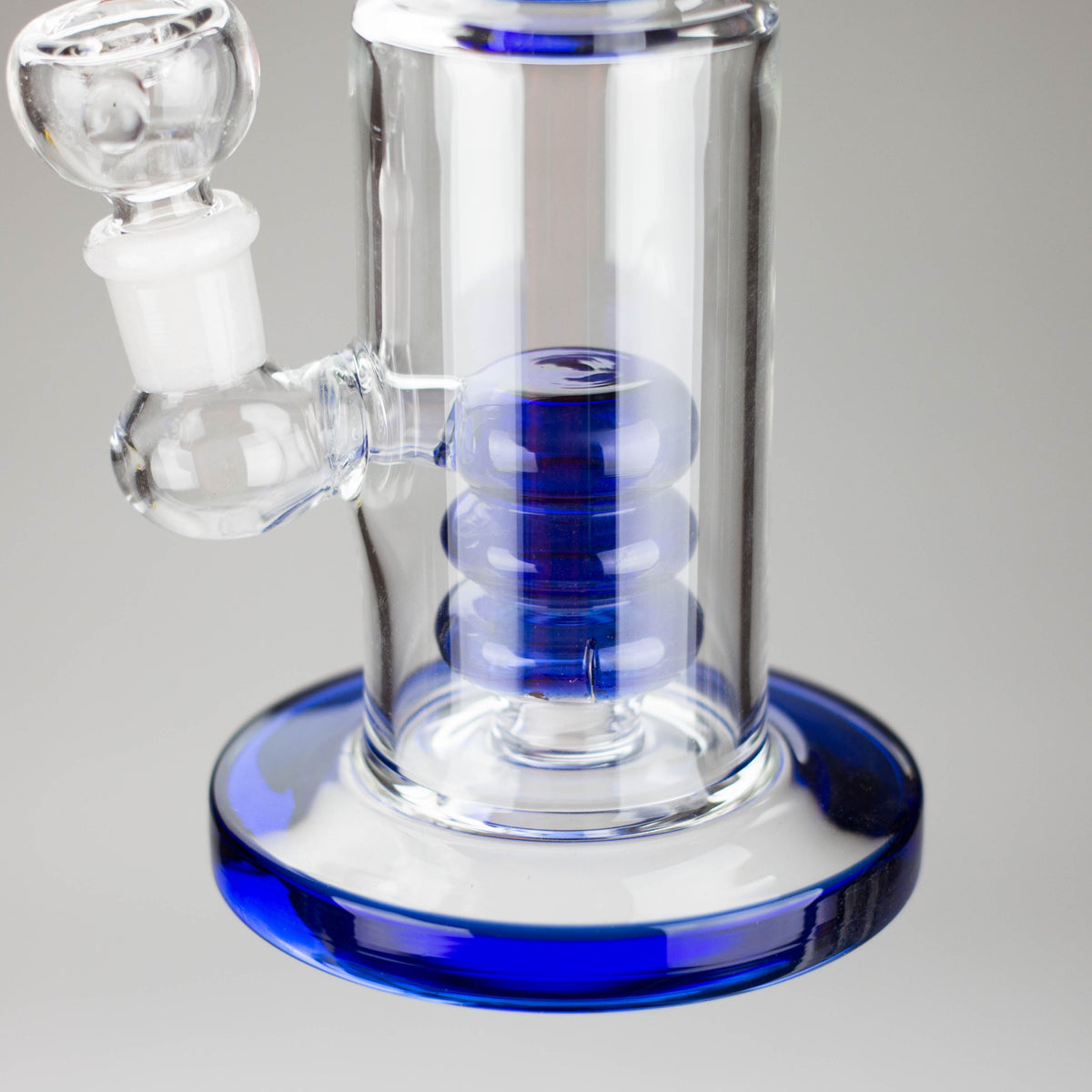 10" Bent Neck Glass Bong – Water Diffuser (Color May Vary)