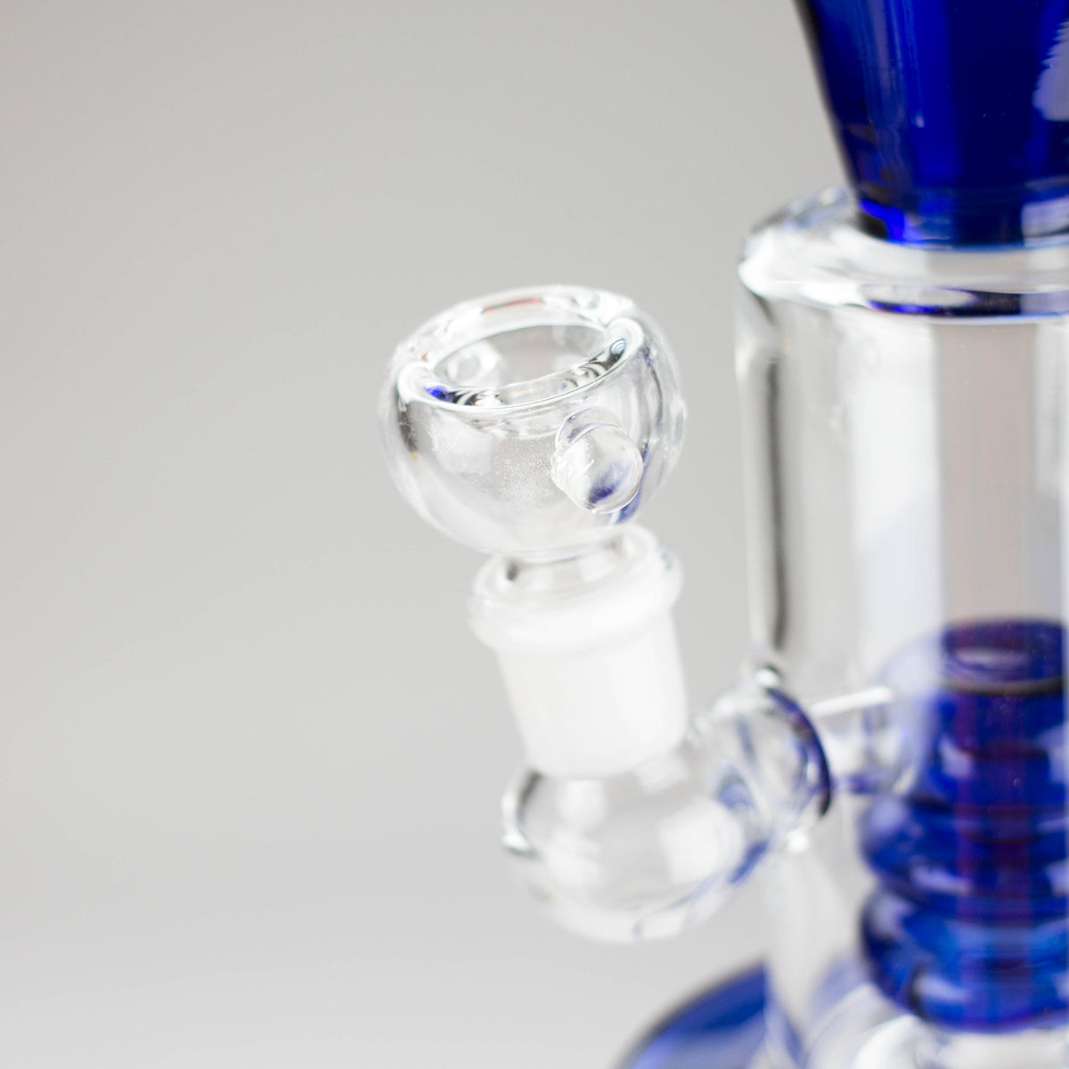 10" Bent Neck Glass Bong – Water Diffuser (Color May Vary)