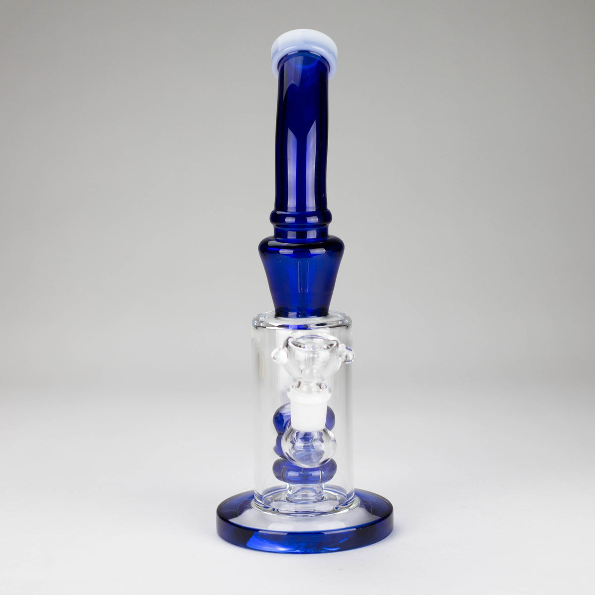 10" Bent Neck Glass Bong – Water Diffuser (Color May Vary)