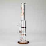 Ganjavibes | 11" Double Honeycomb Percolator Glass Bong